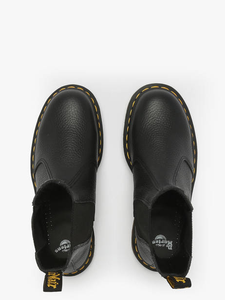 Chelsea Boots 2976 Uit Leder Dr martens Zwart women 41404001 ander zicht 4